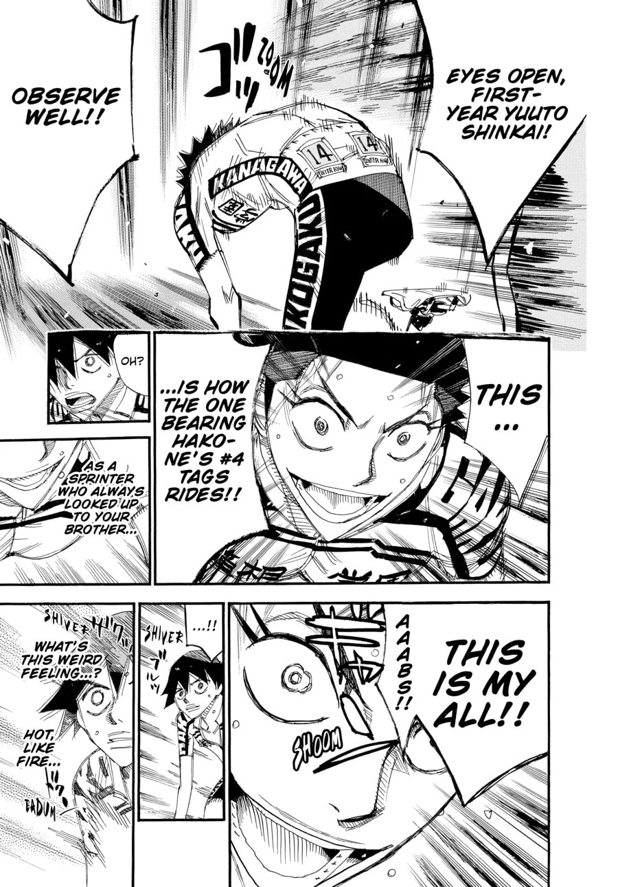 Yowamushi Pedal Chapter 463 page 7 - 