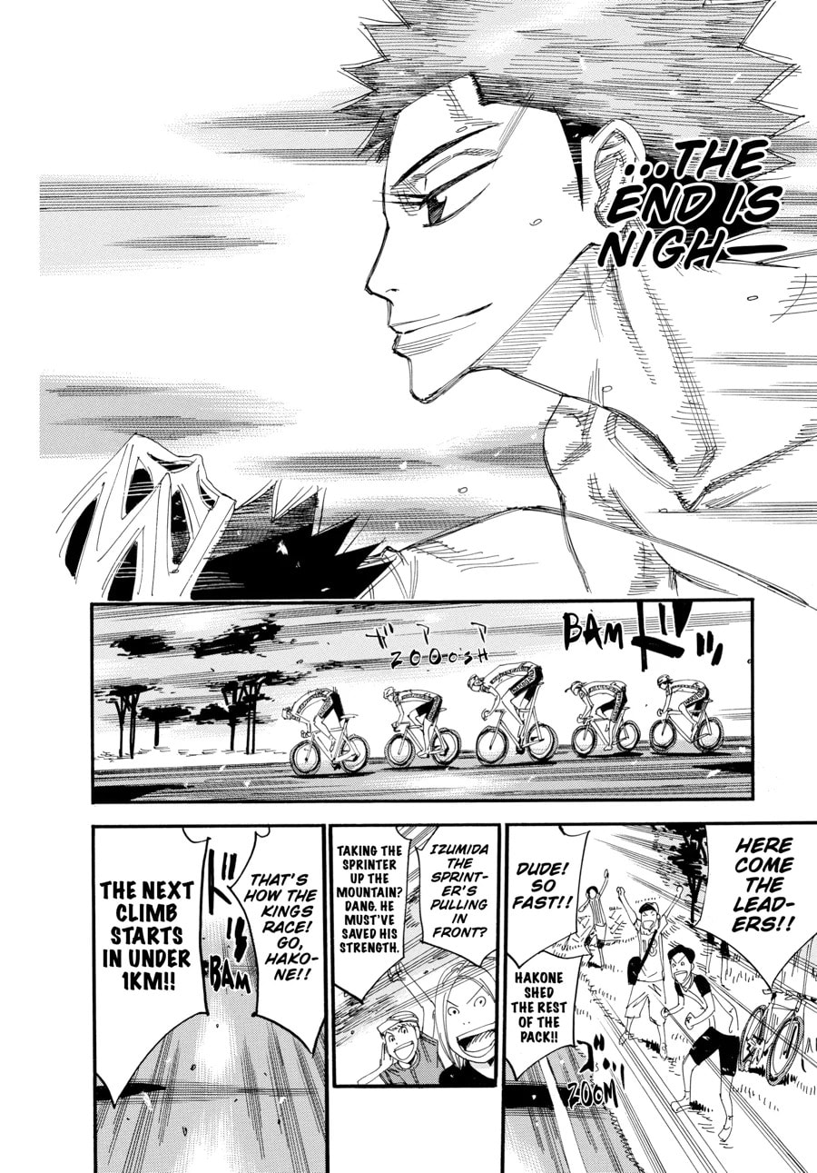 Yowamushi Pedal Chapter 463 page 10 - 