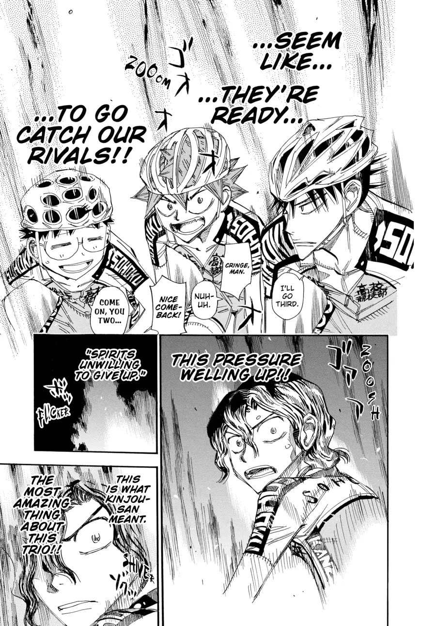 Yowamushi Pedal Chapter 464 page 12 - 