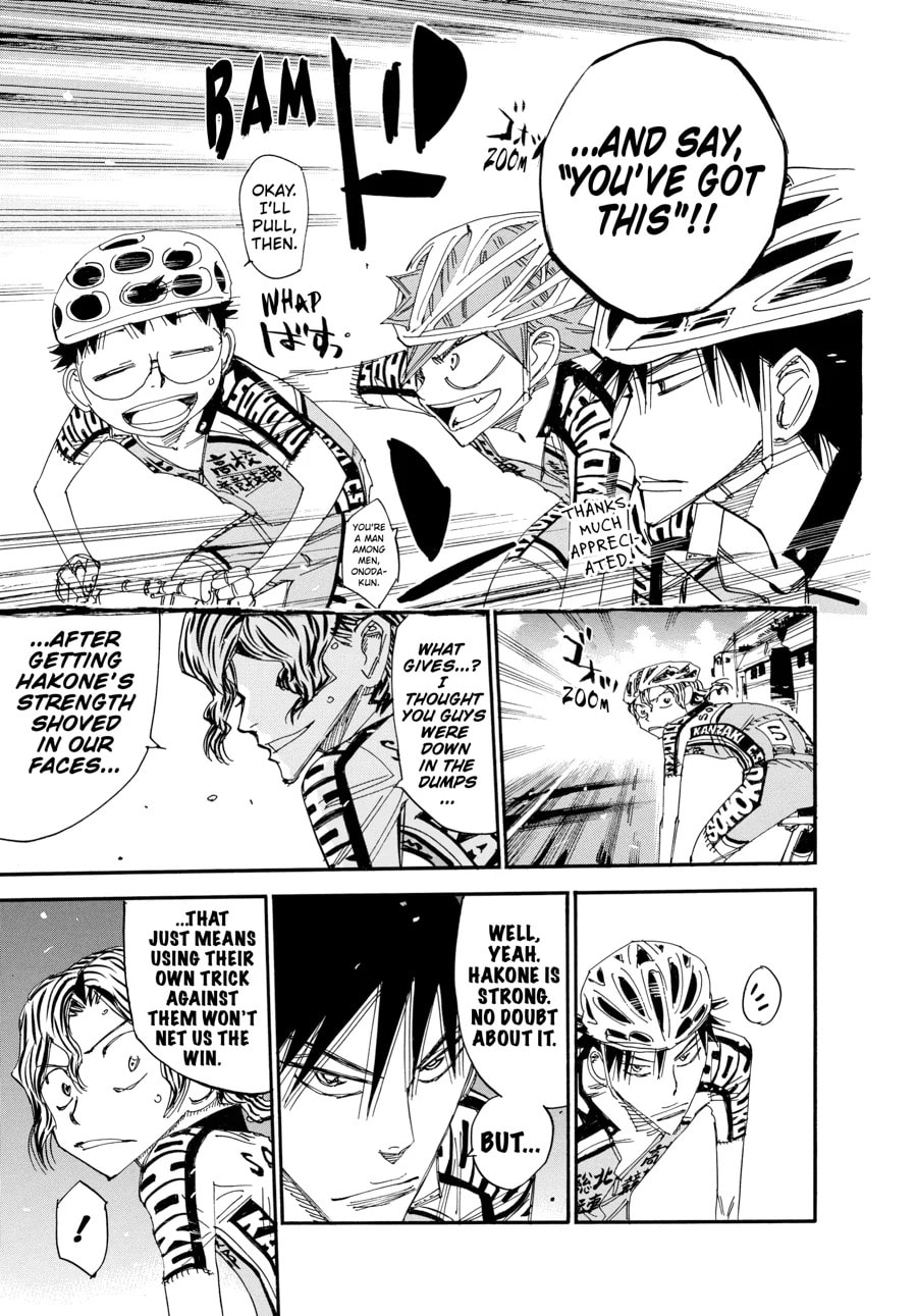 Yowamushi Pedal Chapter 464 page 14 - 
