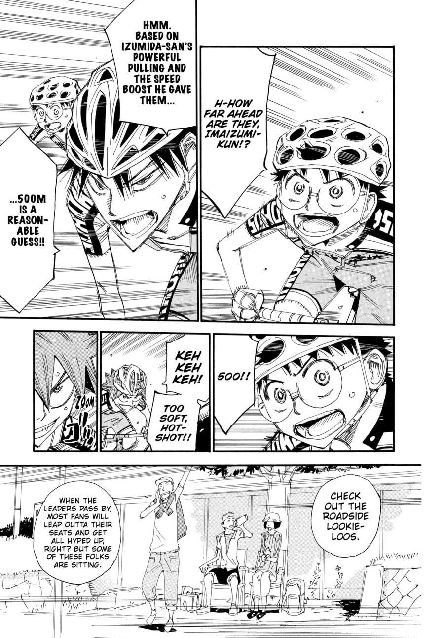 Yowamushi Pedal Chapter 464 page 7 - 