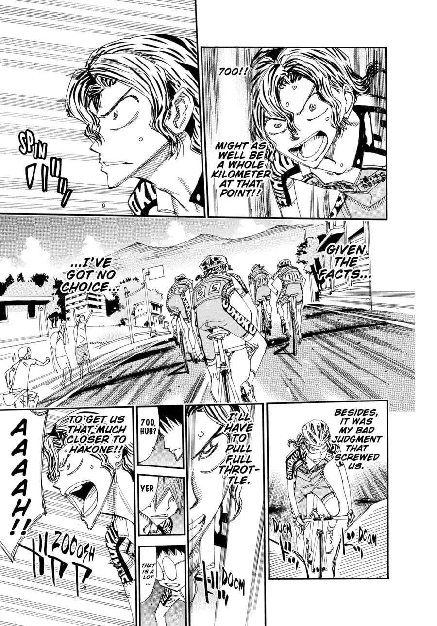 Yowamushi Pedal Chapter 464 page 9 - 