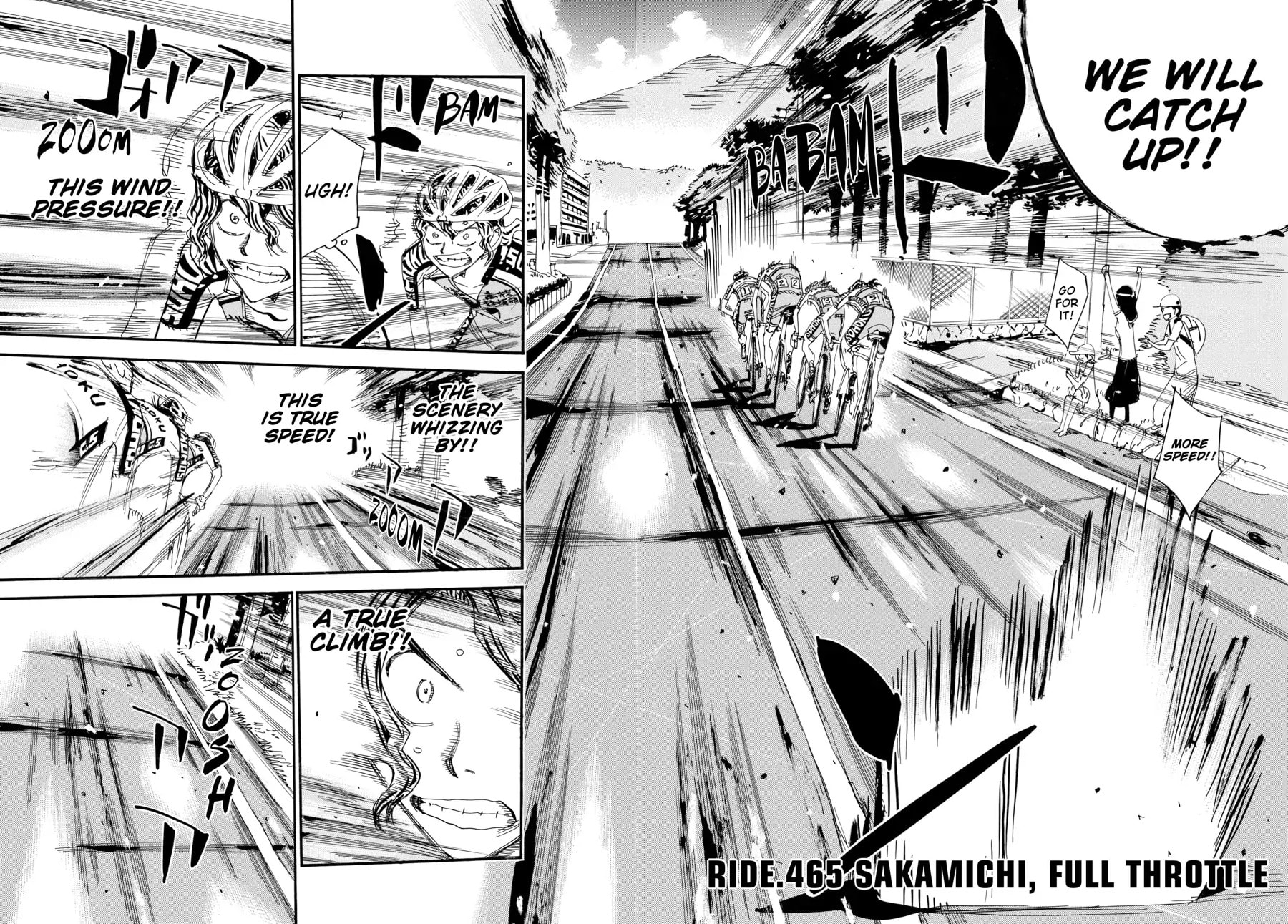 Yowamushi Pedal Chapter 465 page 2 - 
