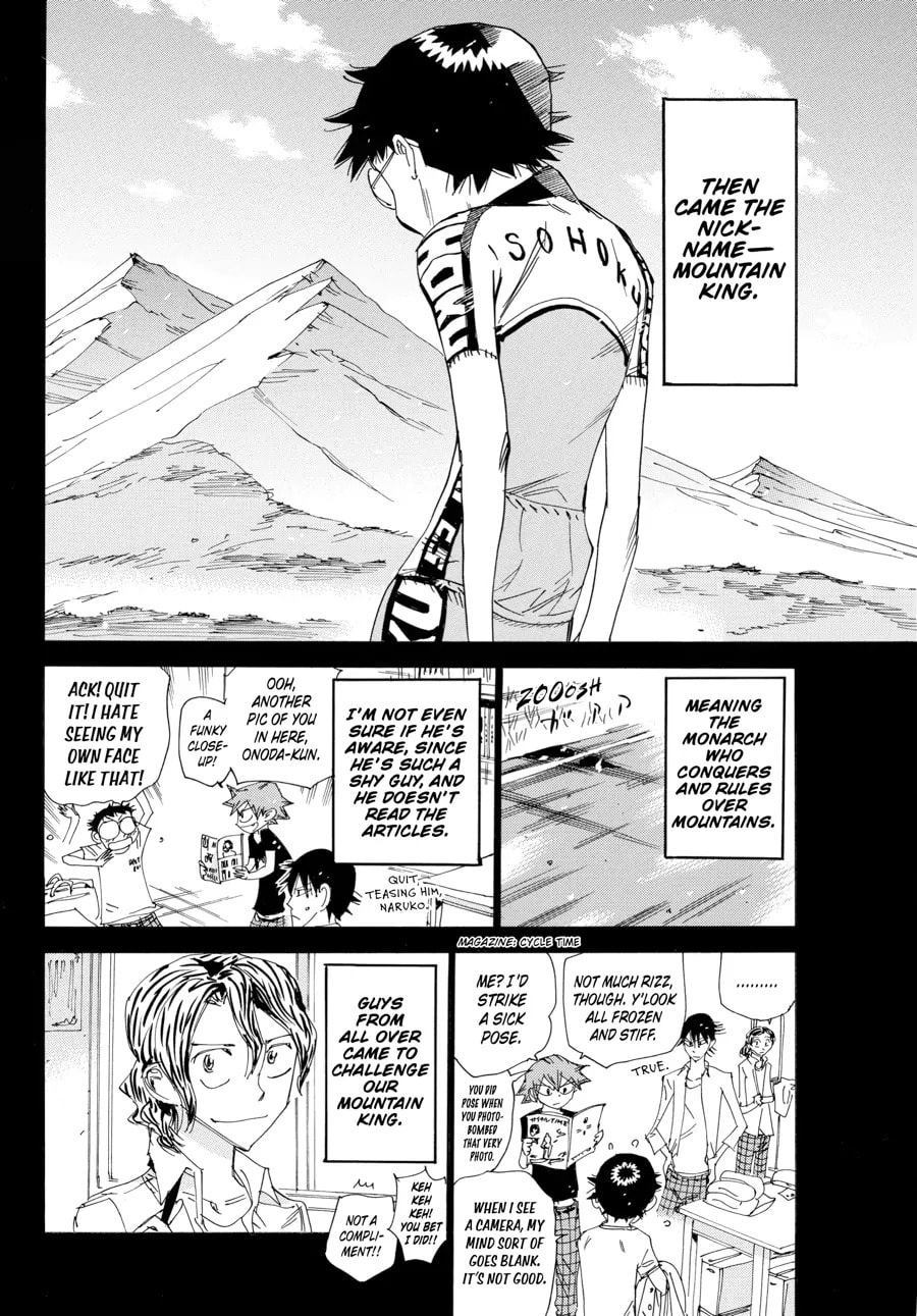 Yowamushi Pedal Chapter 465 page 9 - 