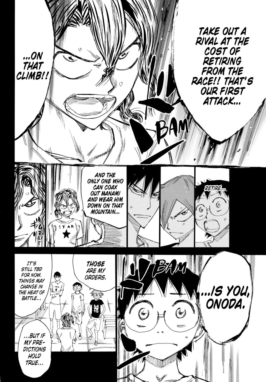 Yowamushi Pedal Chapter 466 page 11 - 