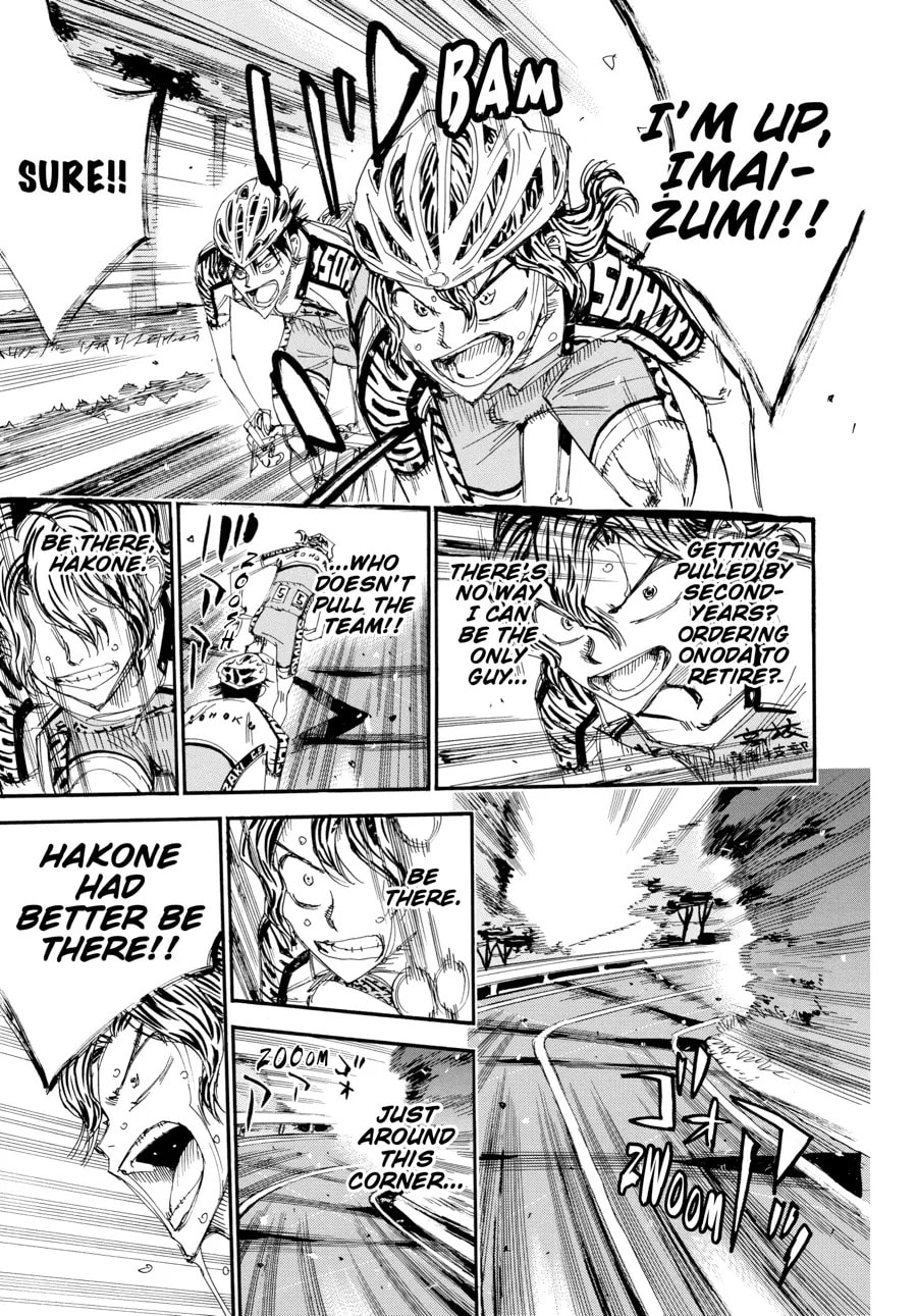 Yowamushi Pedal Chapter 466 page 14 - 