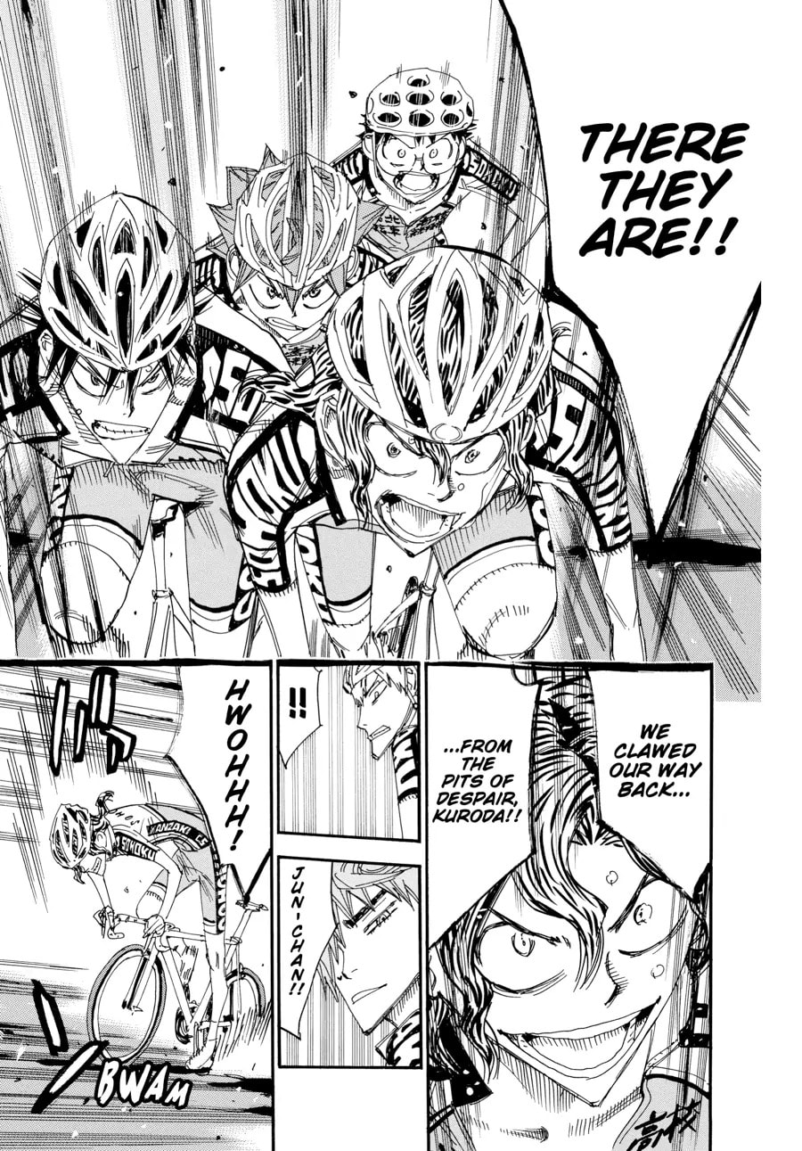 Yowamushi Pedal Chapter 466 page 17 - 