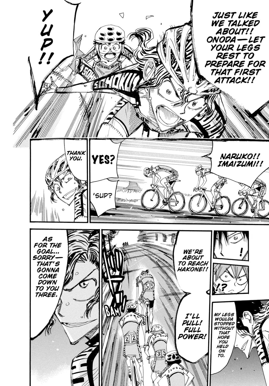 Yowamushi Pedal Chapter 466 page 18 - 