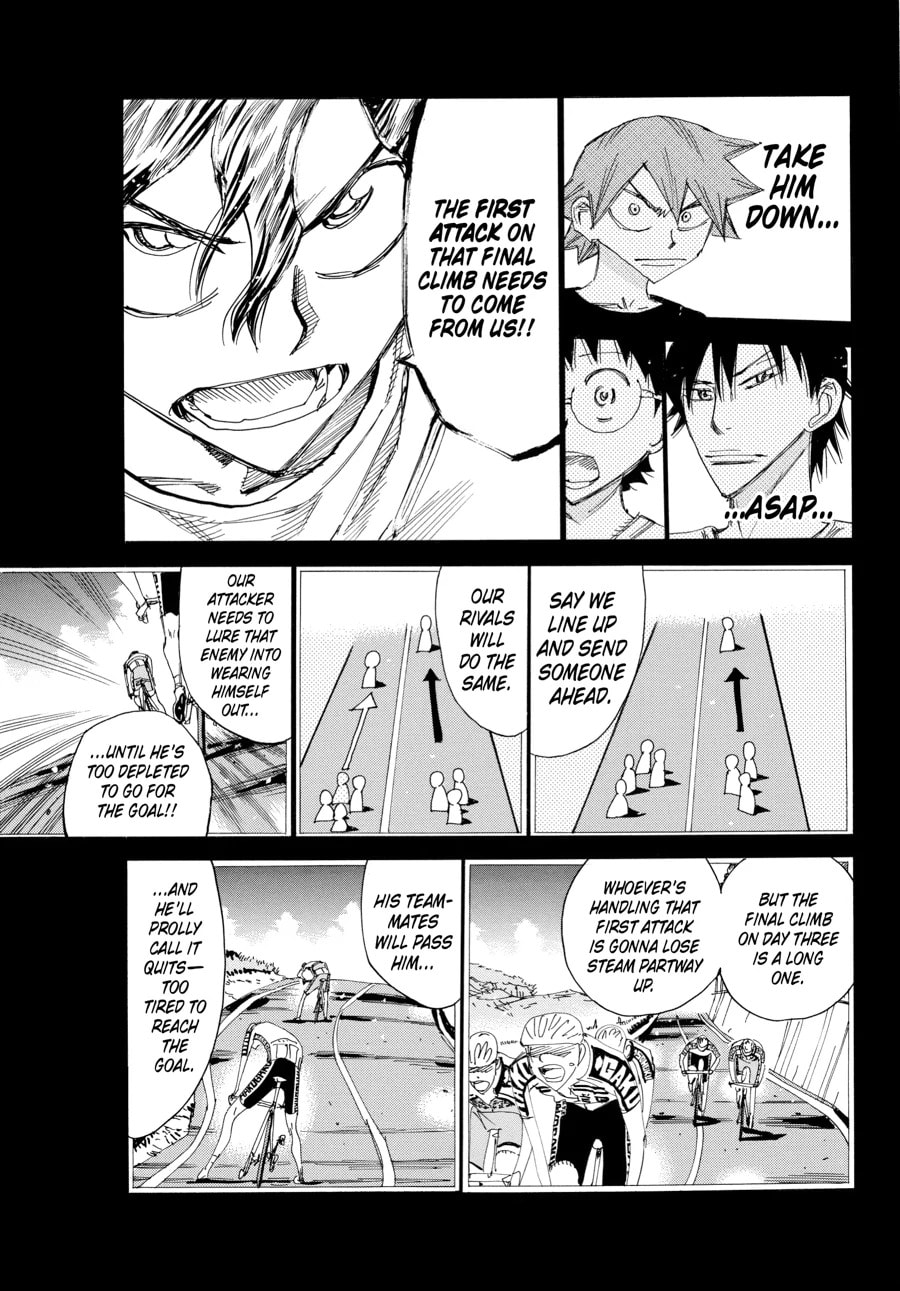 Yowamushi Pedal Chapter 466 page 10 - 