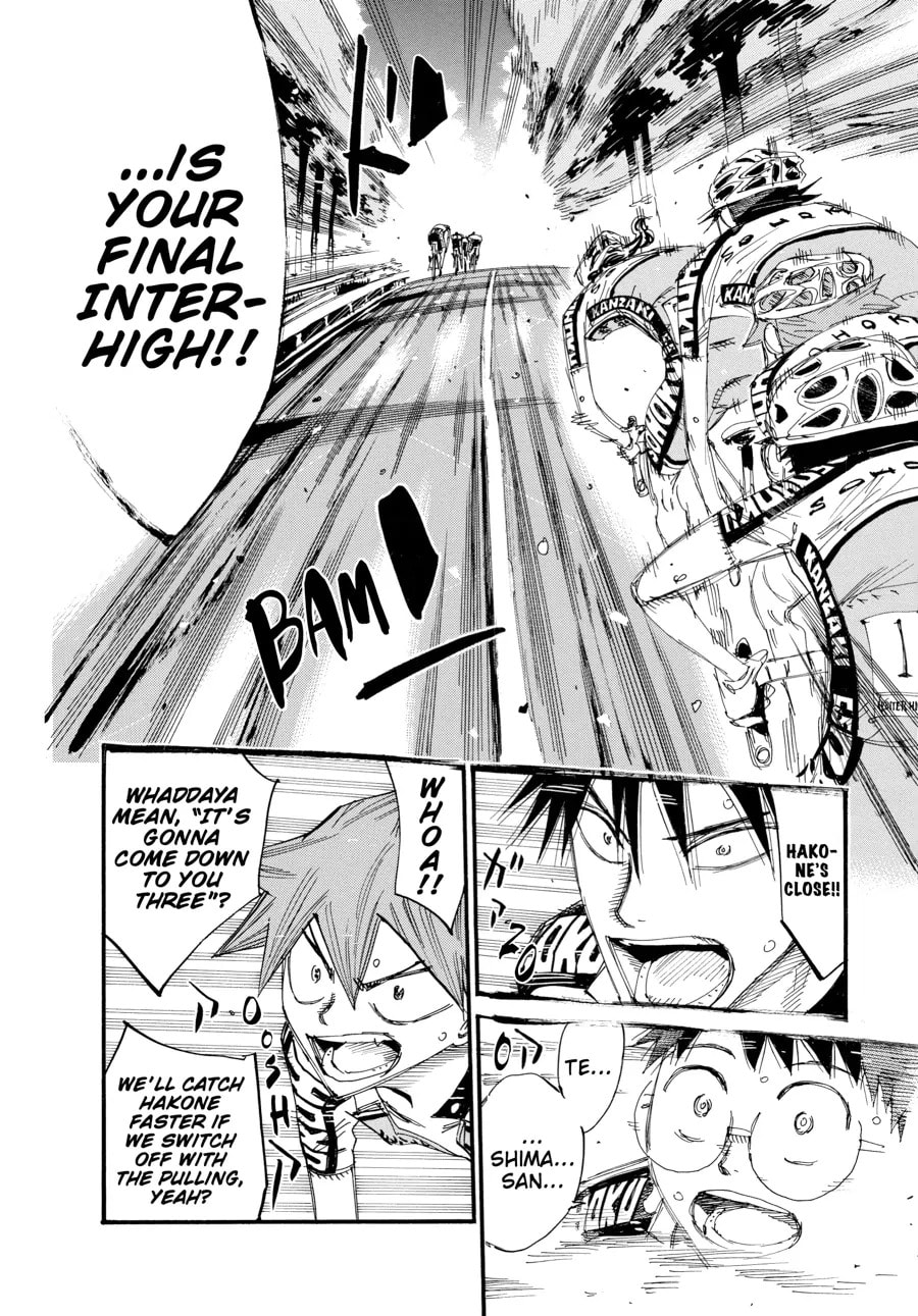 Yowamushi Pedal Chapter 467 page 14 - 