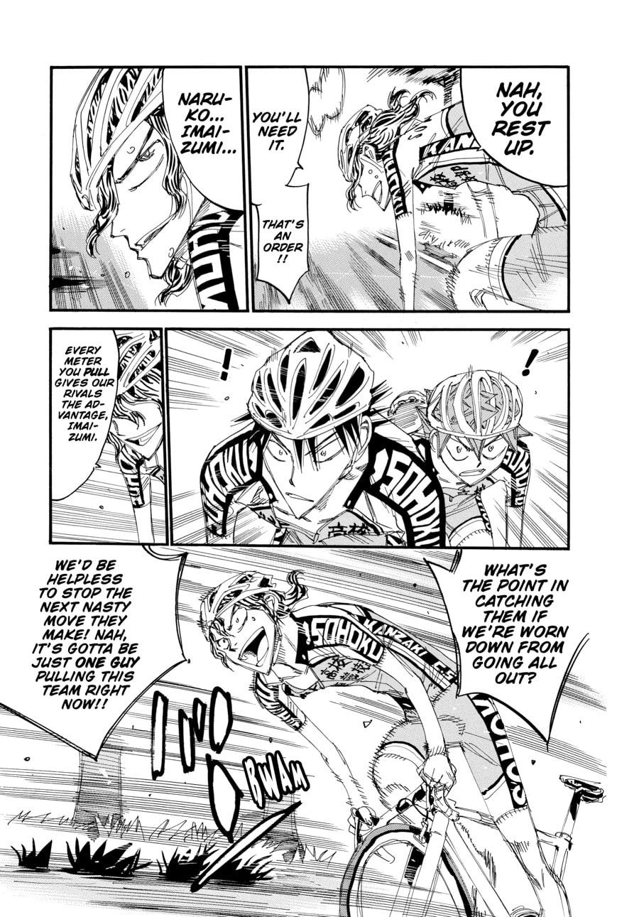 Yowamushi Pedal Chapter 467 page 15 - 