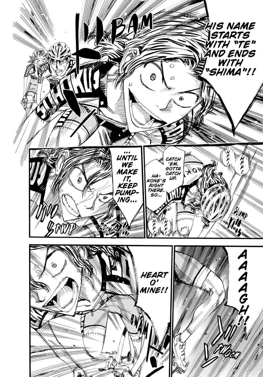 Yowamushi Pedal Chapter 467 page 16 - 