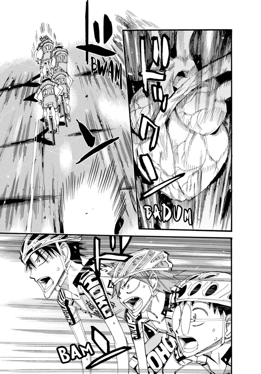 Yowamushi Pedal Chapter 467 page 17 - 