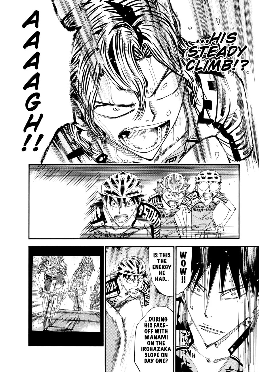 Yowamushi Pedal Chapter 467 page 21 - 