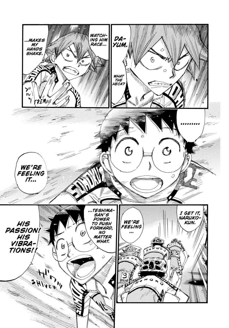 Yowamushi Pedal Chapter 467 page 22 - 