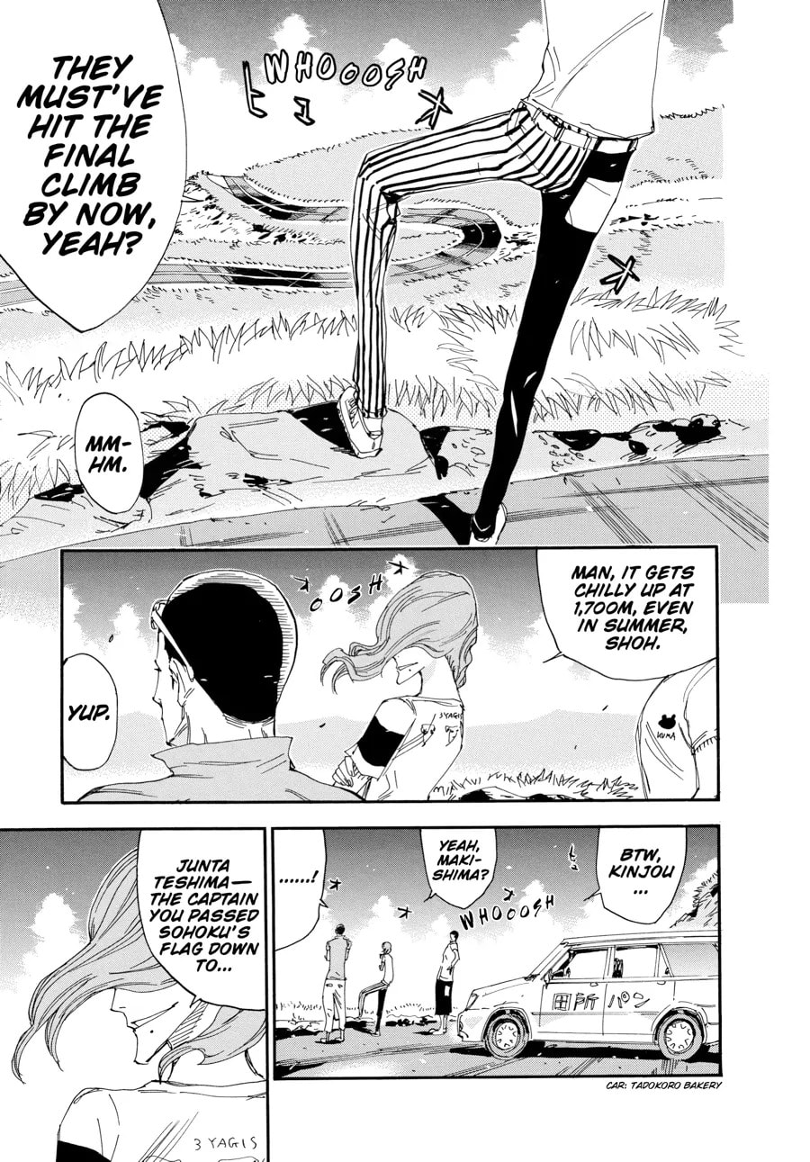 Yowamushi Pedal Chapter 467 page 4 - 