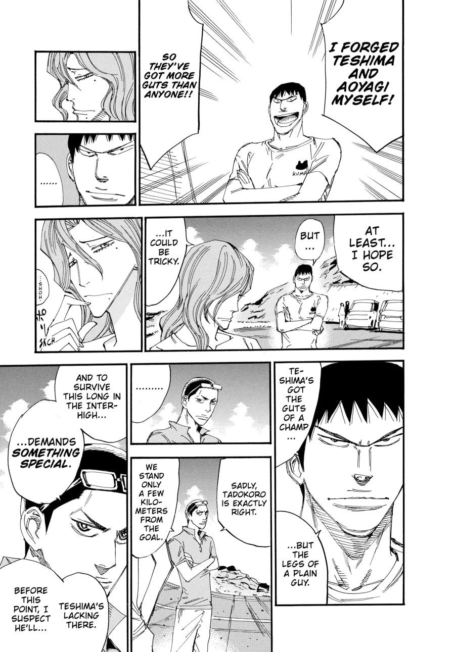 Yowamushi Pedal Chapter 467 page 7 - 
