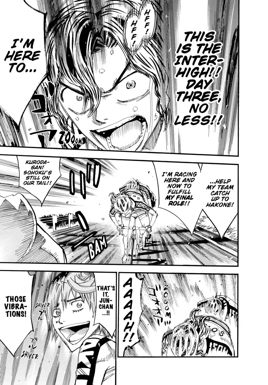 Yowamushi Pedal Chapter 468 page 11 - 