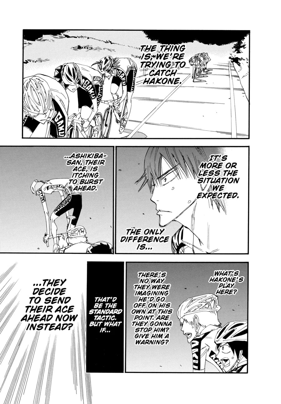 Yowamushi Pedal Chapter 468 page 13 - 