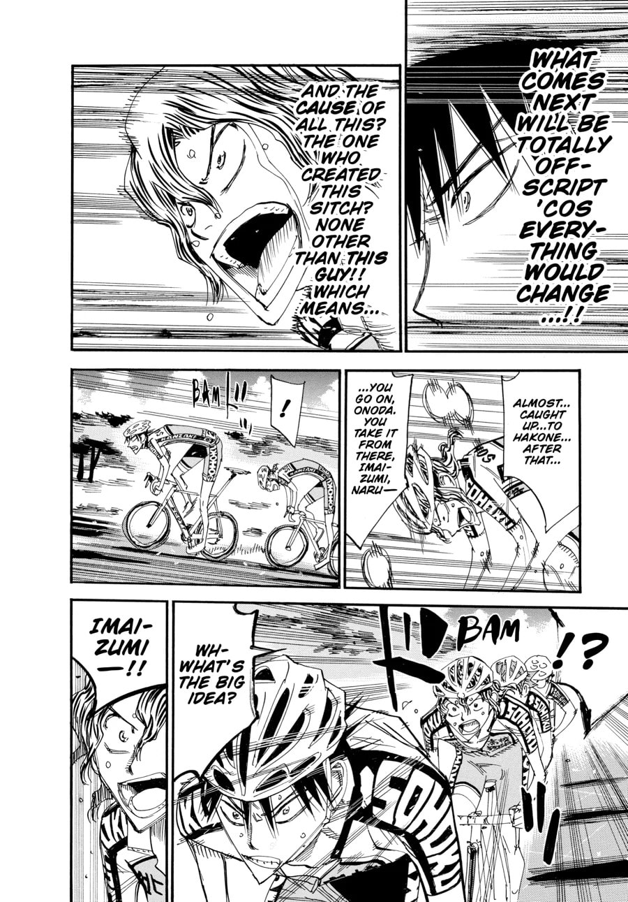 Yowamushi Pedal Chapter 468 page 14 - 