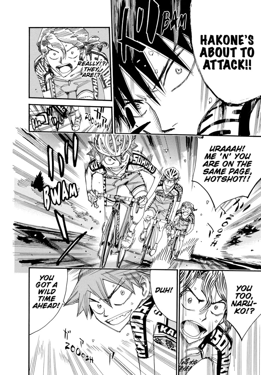 Yowamushi Pedal Chapter 468 page 16 - 