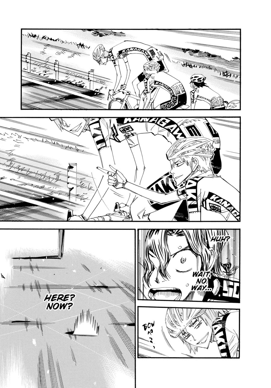 Yowamushi Pedal Chapter 468 page 17 - 