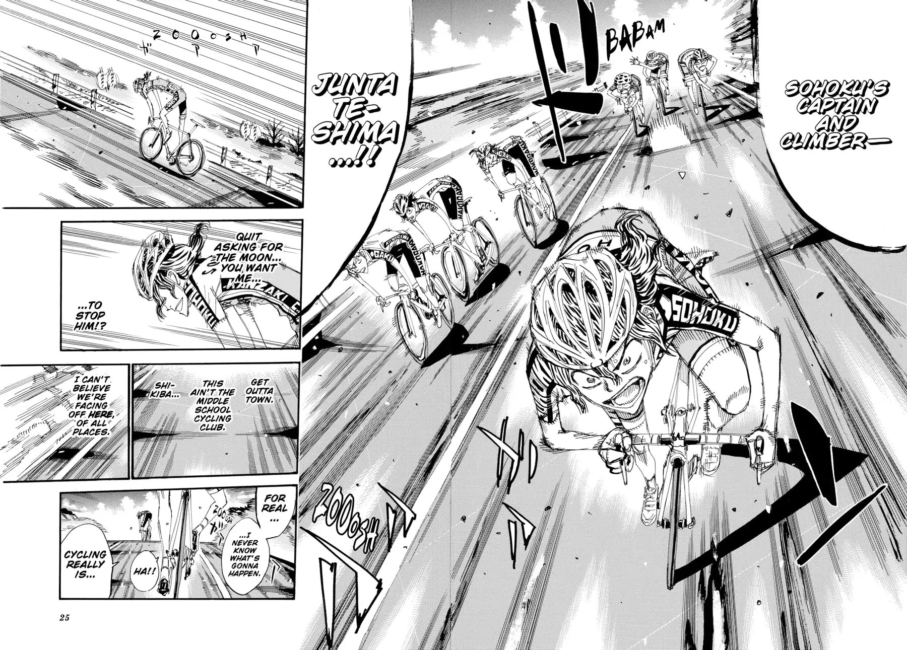 Yowamushi Pedal Chapter 468 page 21 - 