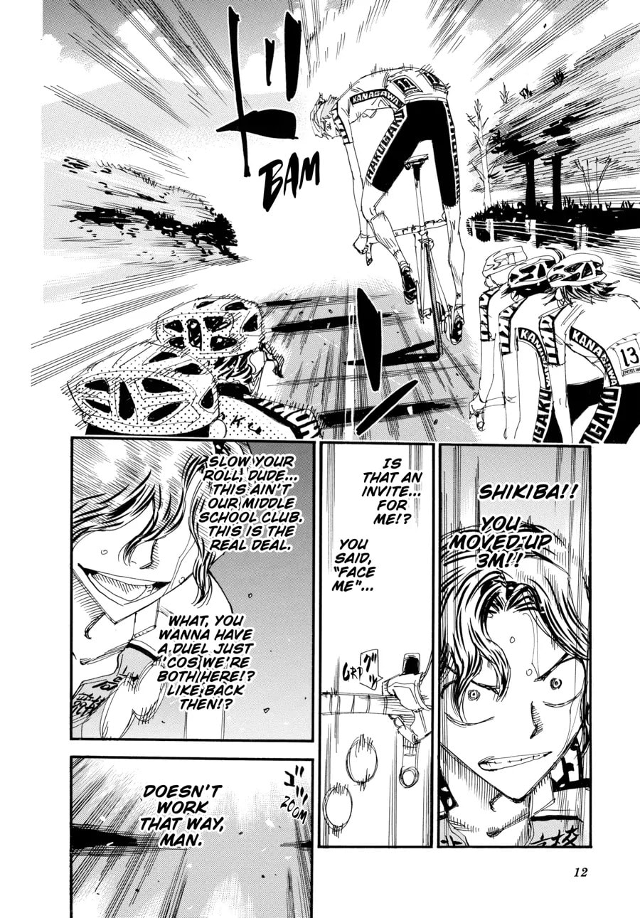 Yowamushi Pedal Chapter 468 page 10 - 