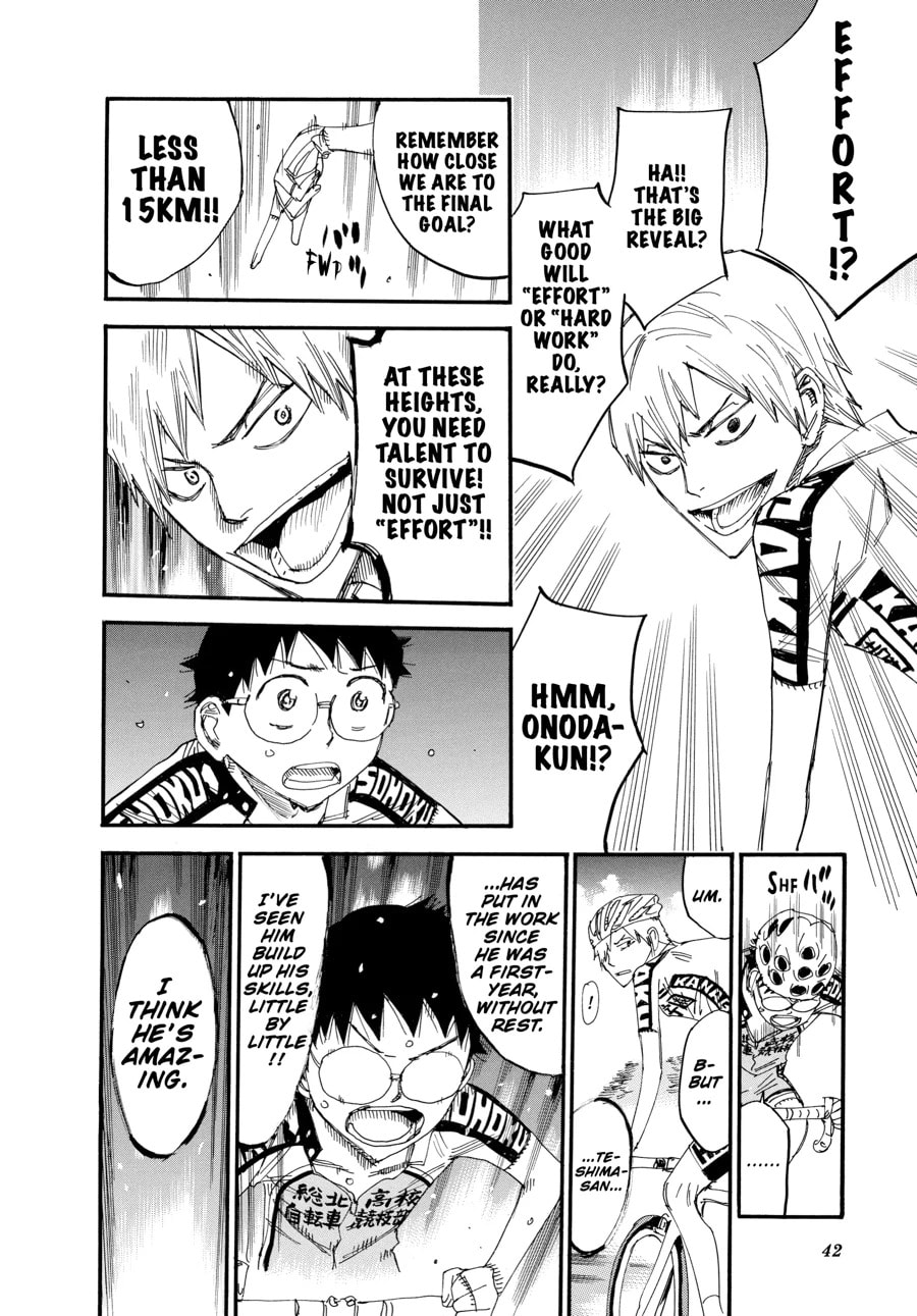 Yowamushi Pedal Chapter 469 page 12 - 