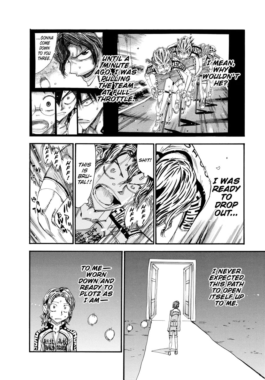 Yowamushi Pedal Chapter 469 page 14 - 