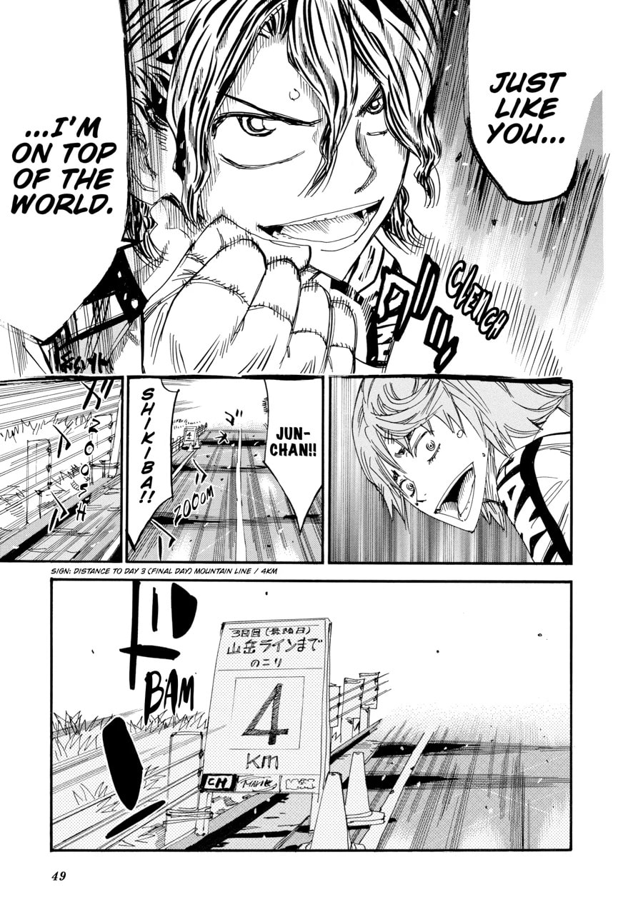 Yowamushi Pedal Chapter 469 page 18 - 