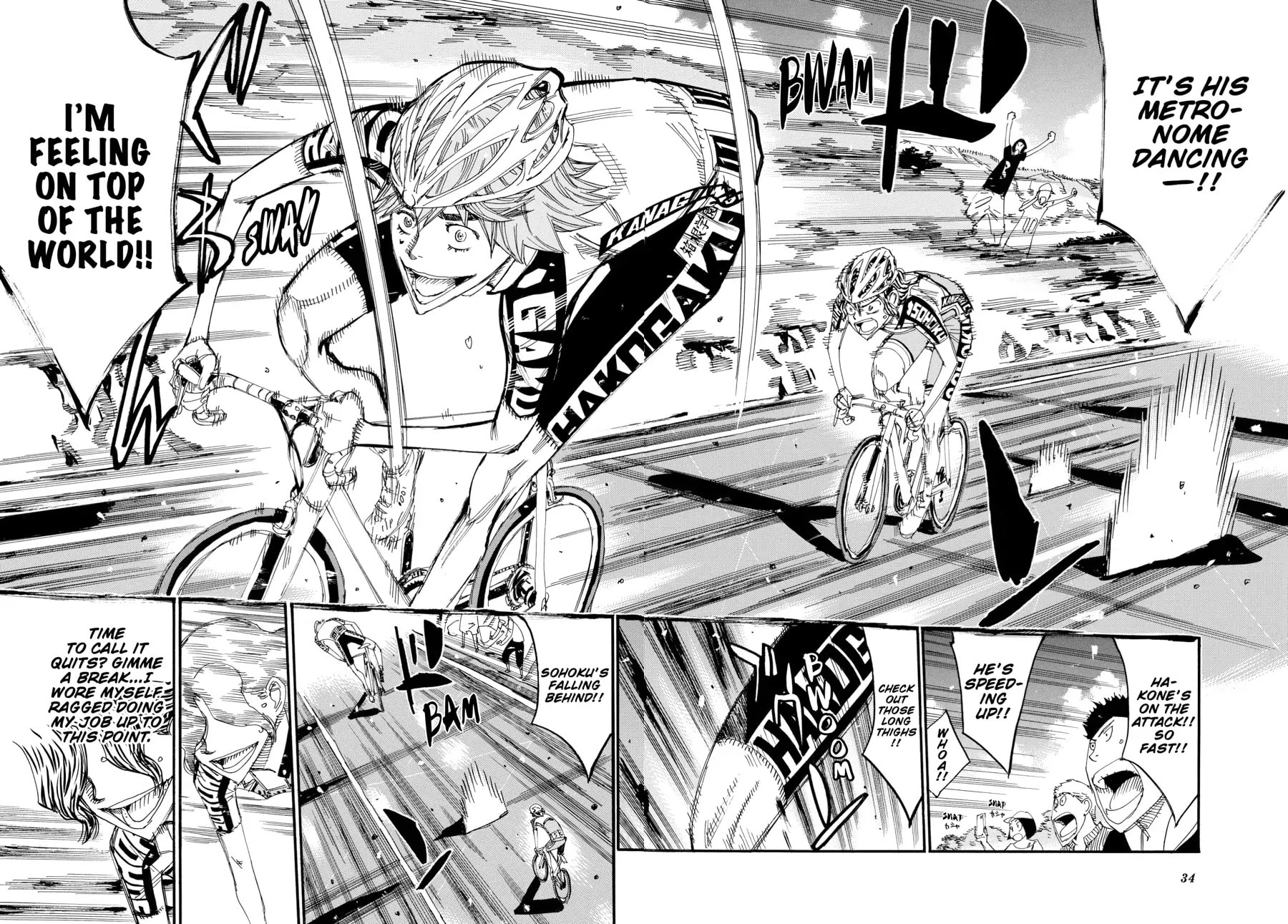 Yowamushi Pedal Chapter 469 page 5 - 