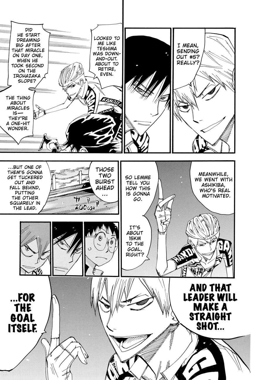 Yowamushi Pedal Chapter 469 page 9 - 