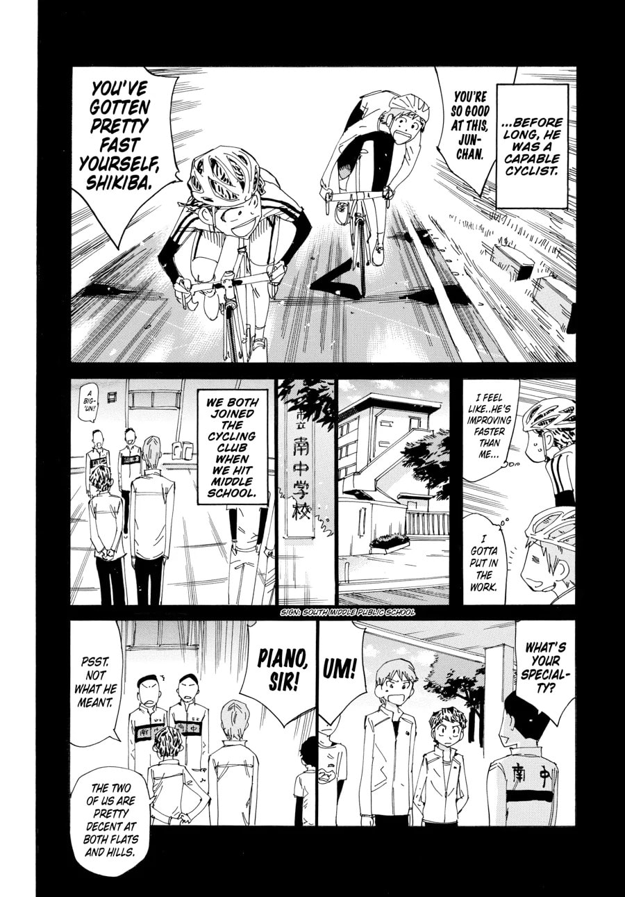 Yowamushi Pedal Chapter 471 page 13 - 