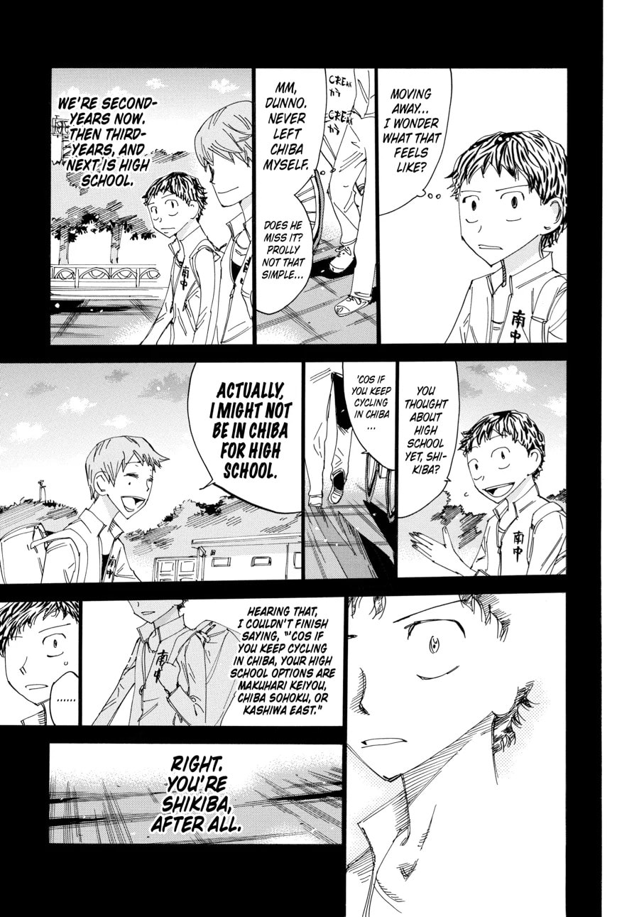Yowamushi Pedal Chapter 471 page 22 - 