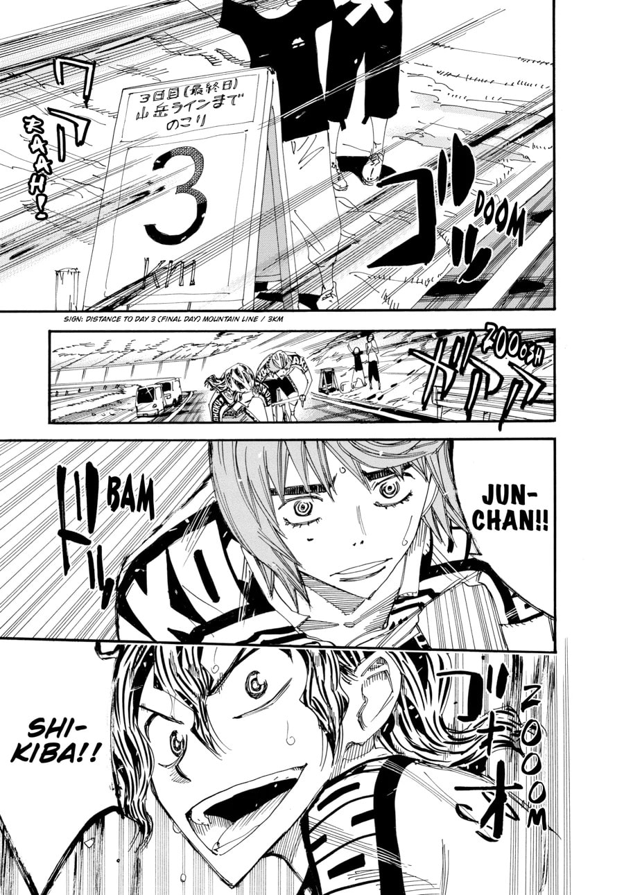 Yowamushi Pedal Chapter 471 page 4 - 