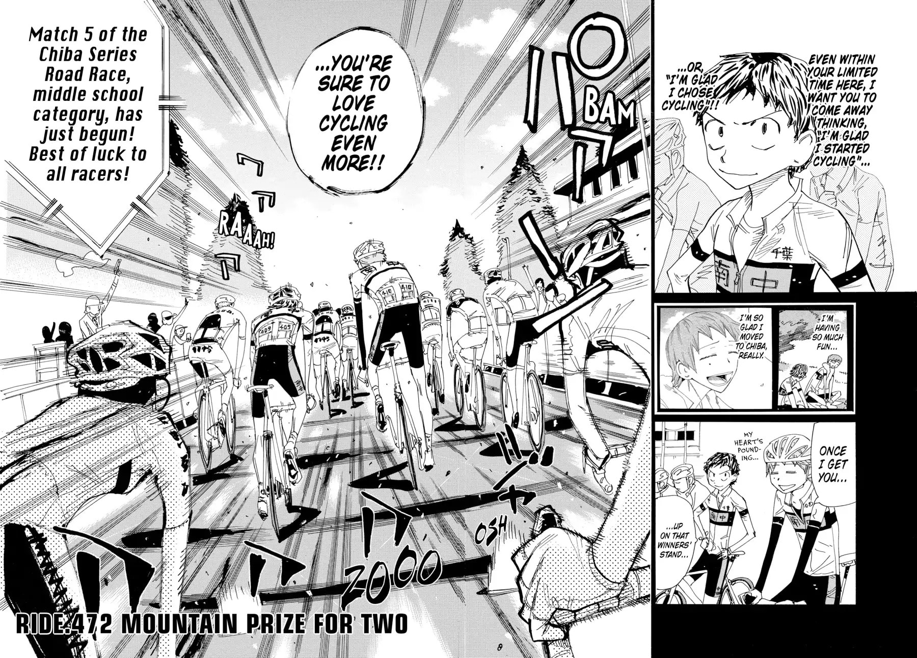 Yowamushi Pedal Chapter 472 page 2 - 