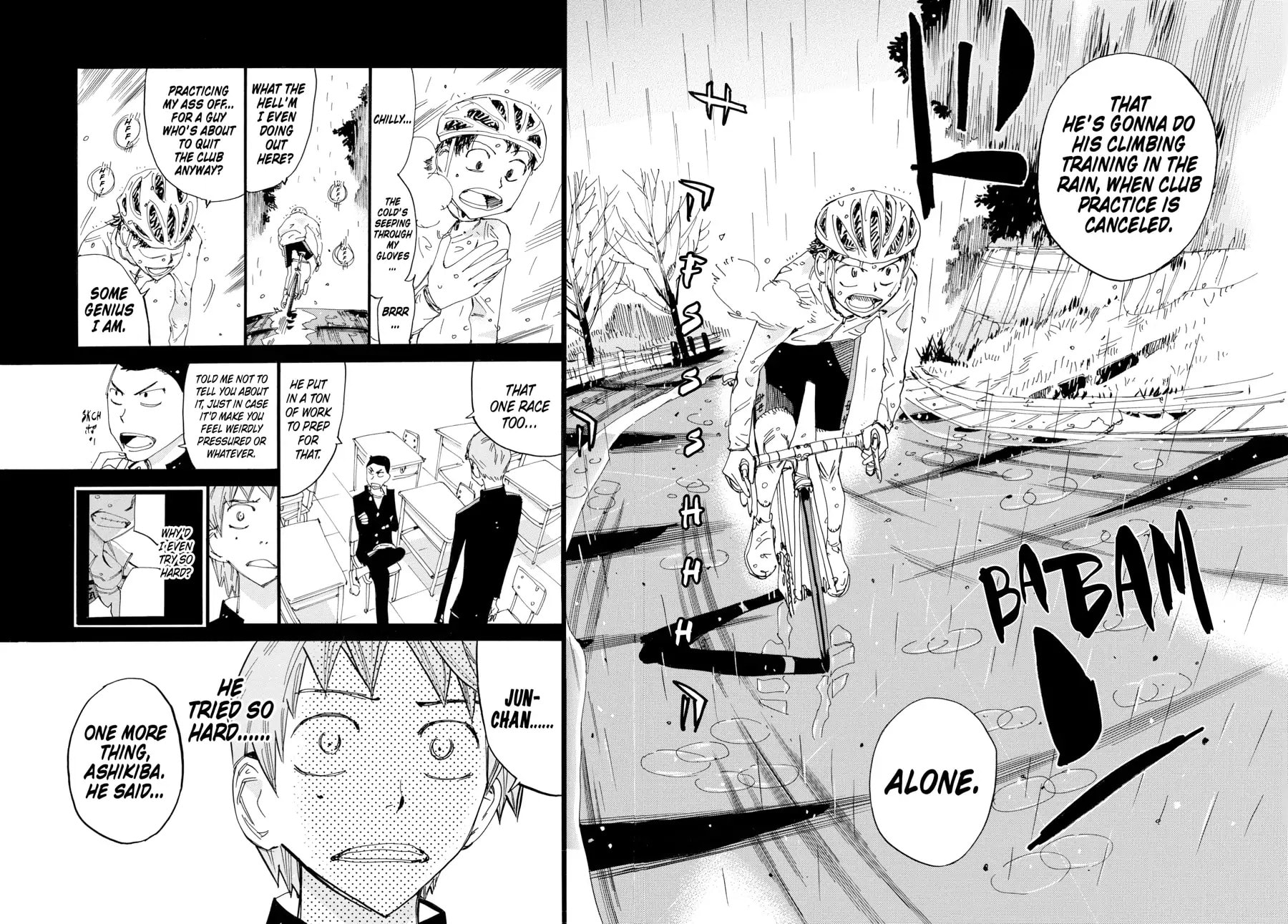 Yowamushi Pedal Chapter 472 page 17 - 