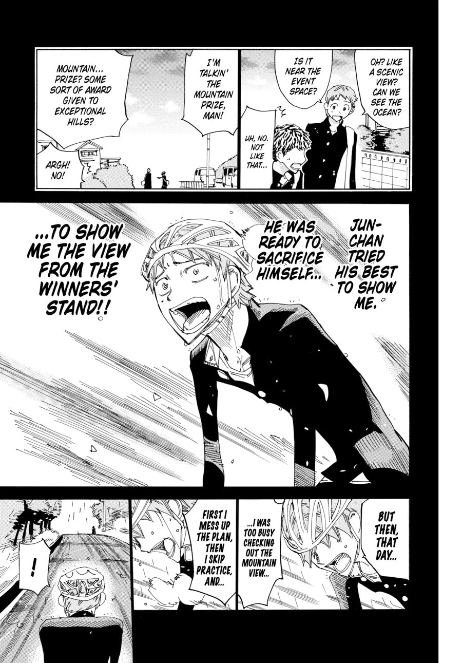 Yowamushi Pedal Chapter 473 page 4 - 