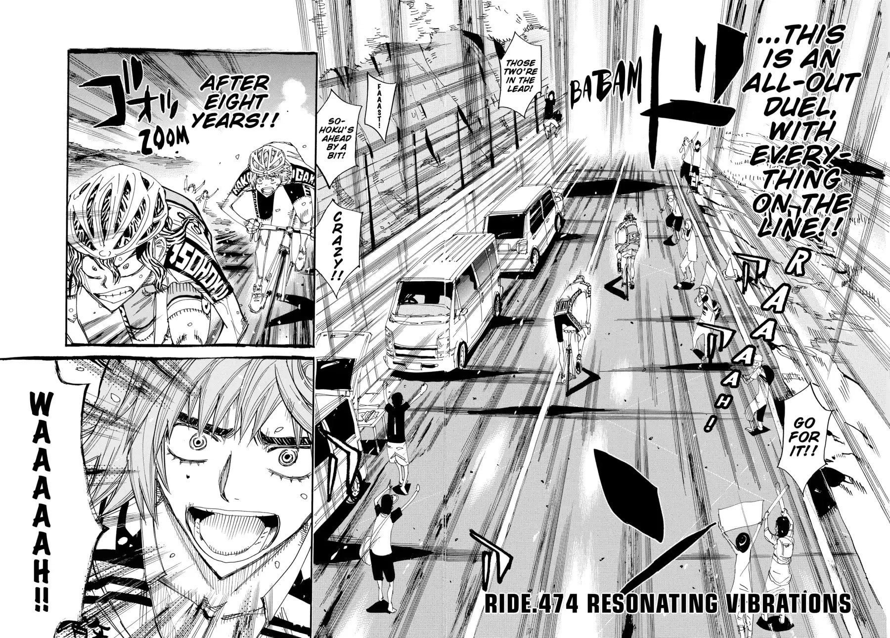 Yowamushi Pedal Chapter 474 page 2 - 