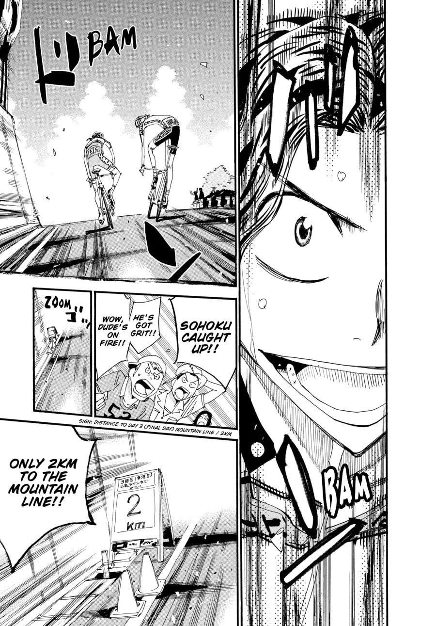Yowamushi Pedal Chapter 474 page 14 - 
