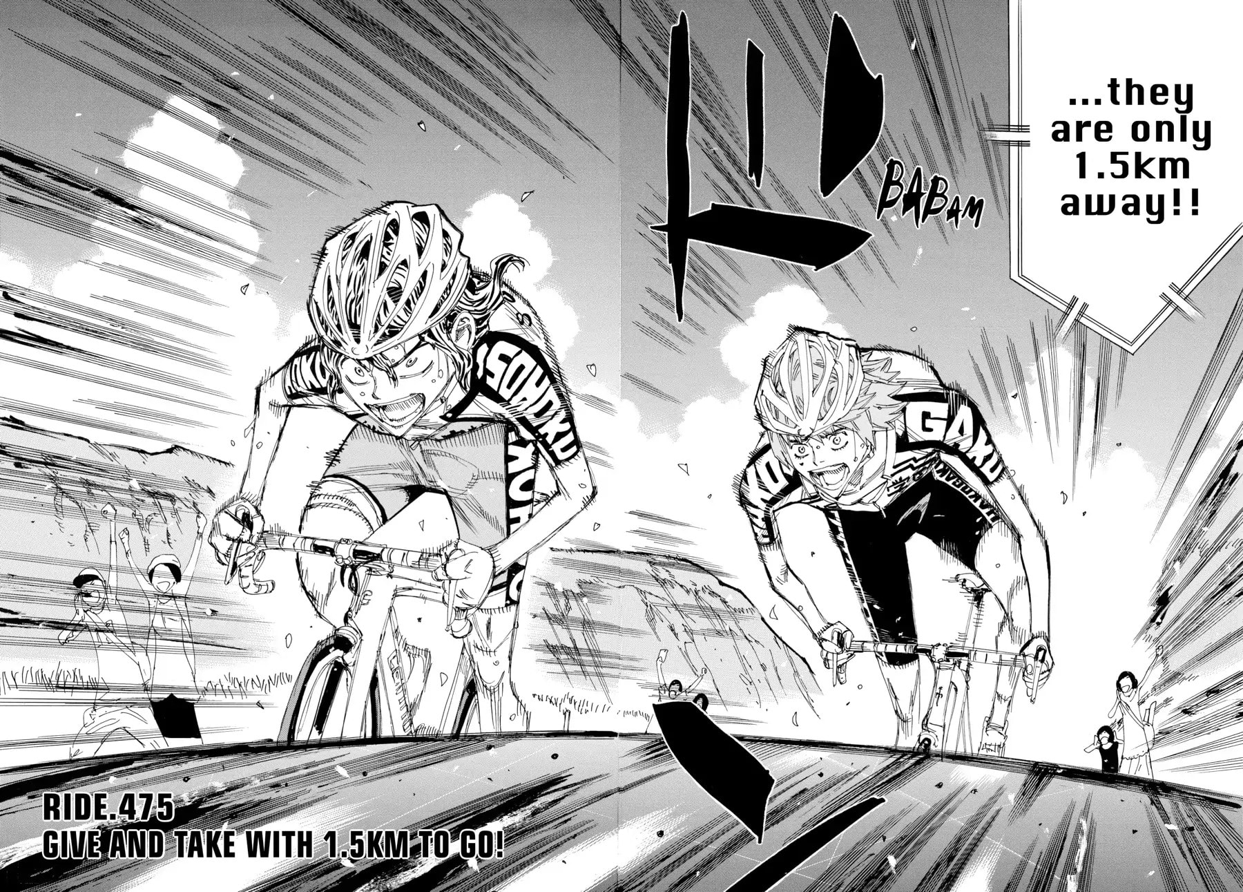 Yowamushi Pedal Chapter 475 page 2 - 