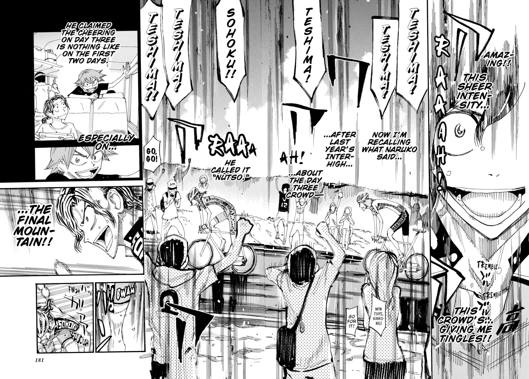 Yowamushi Pedal Chapter 476 page 2 - 