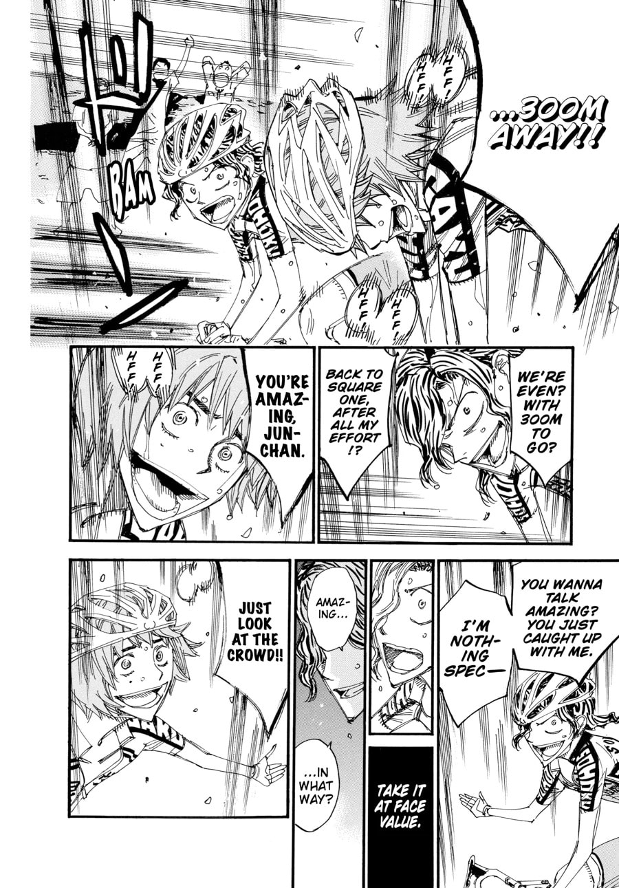 Yowamushi Pedal Chapter 476 page 14 - 