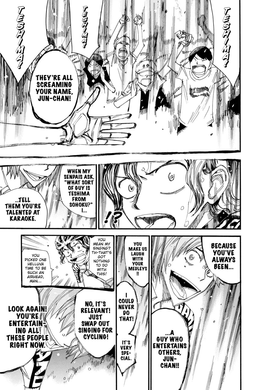 Yowamushi Pedal Chapter 476 page 15 - 