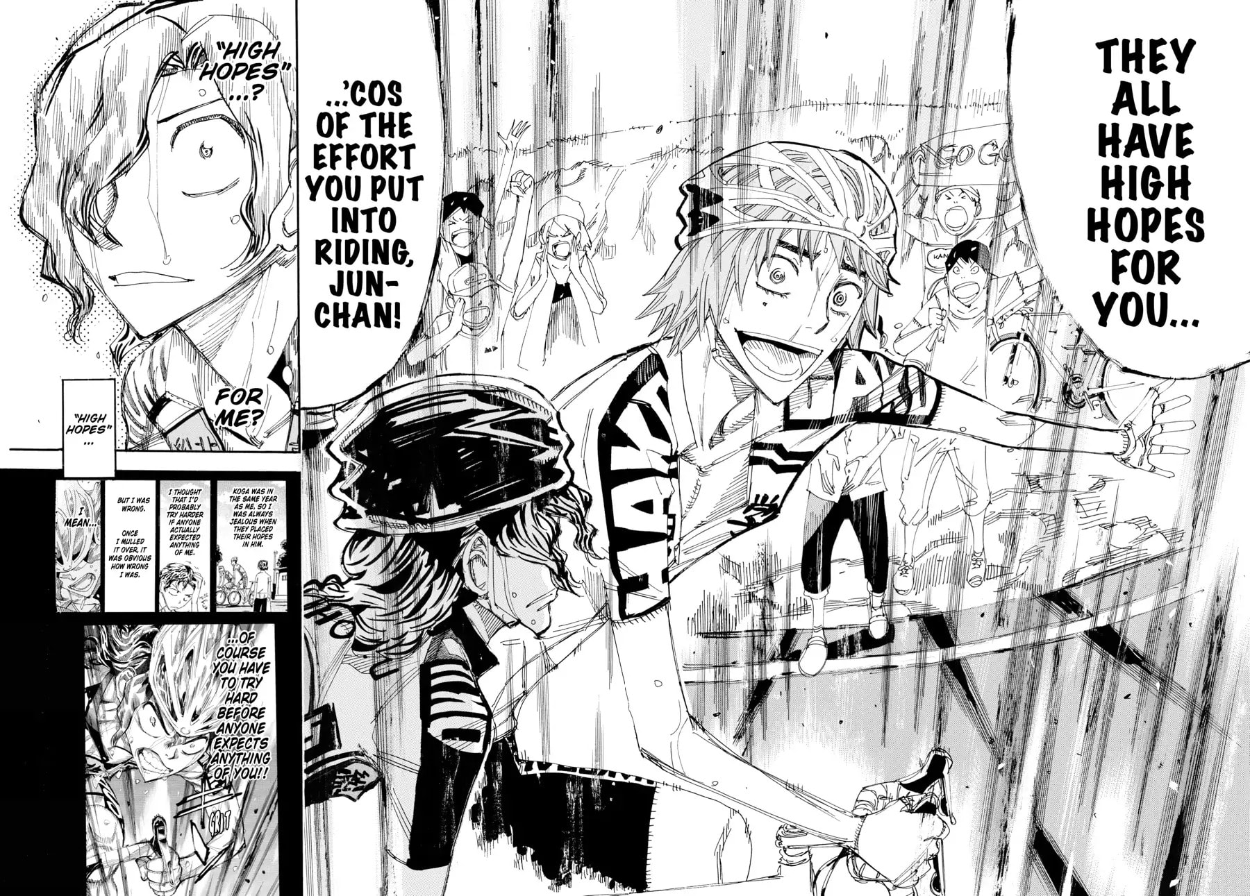 Yowamushi Pedal Chapter 476 page 16 - 