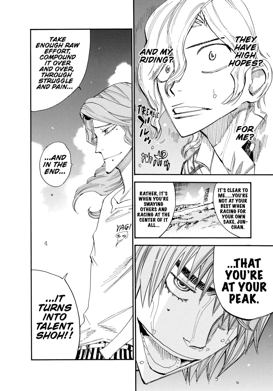 Yowamushi Pedal Chapter 476 page 17 - 