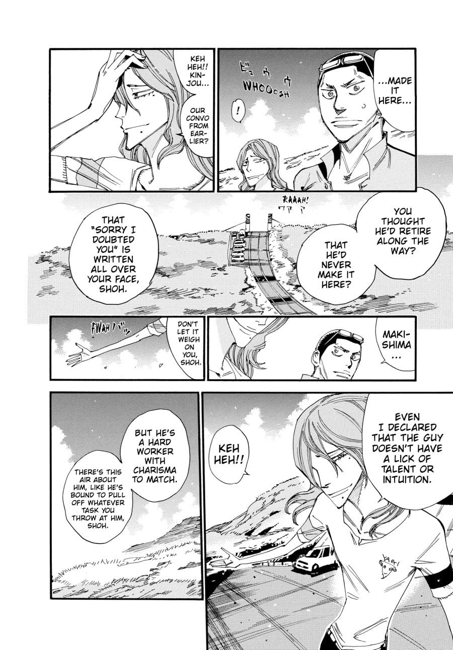 Yowamushi Pedal Chapter 476 page 10 - 