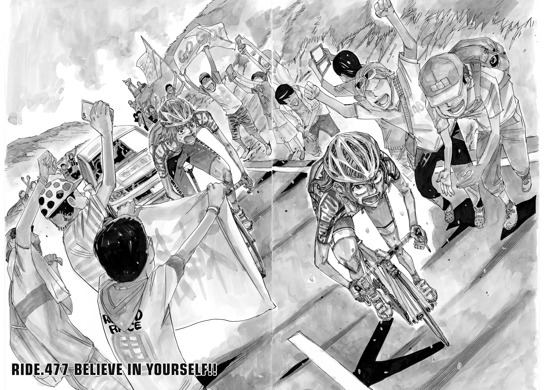 Yowamushi Pedal Chapter 477 page 1 - 