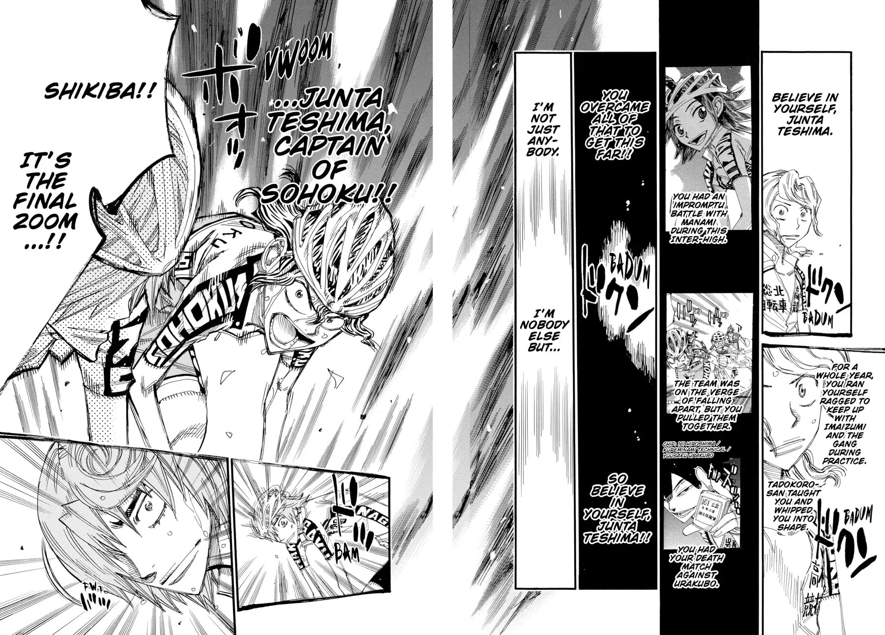 Yowamushi Pedal Chapter 477 page 12 - 